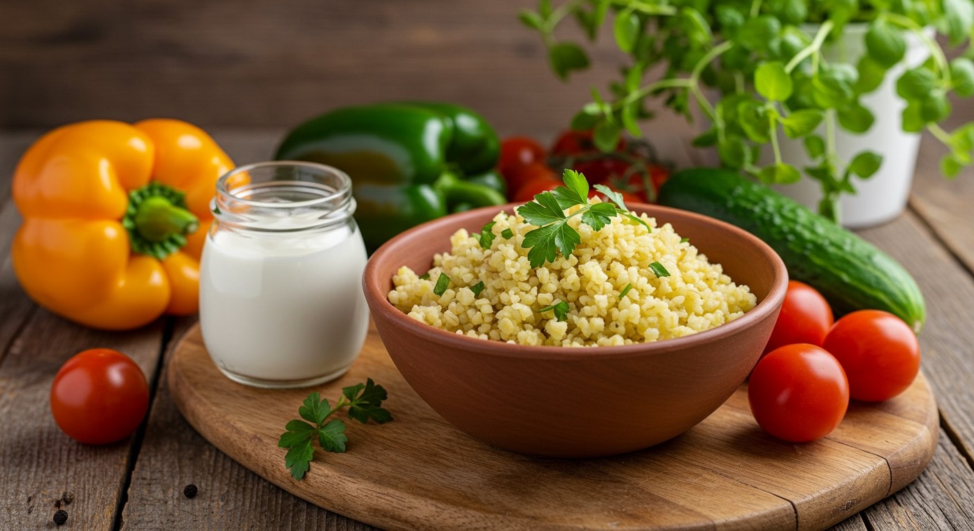 A bulgur prebiotikumai elősegítik a bélflóra egészségét.