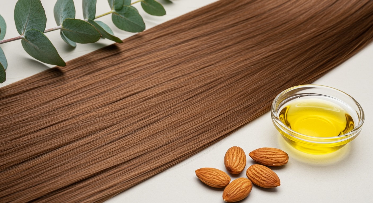 Az E-vitamin táplálja a hajat, erősíti és fényessé teszi.