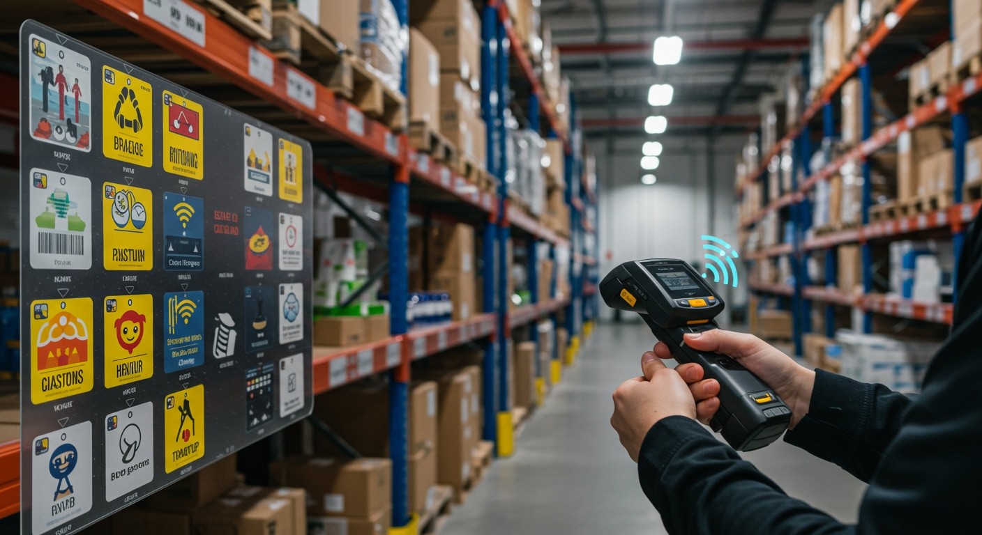 Az RFID csökkenti a készletezési költségeket és hibákat.
