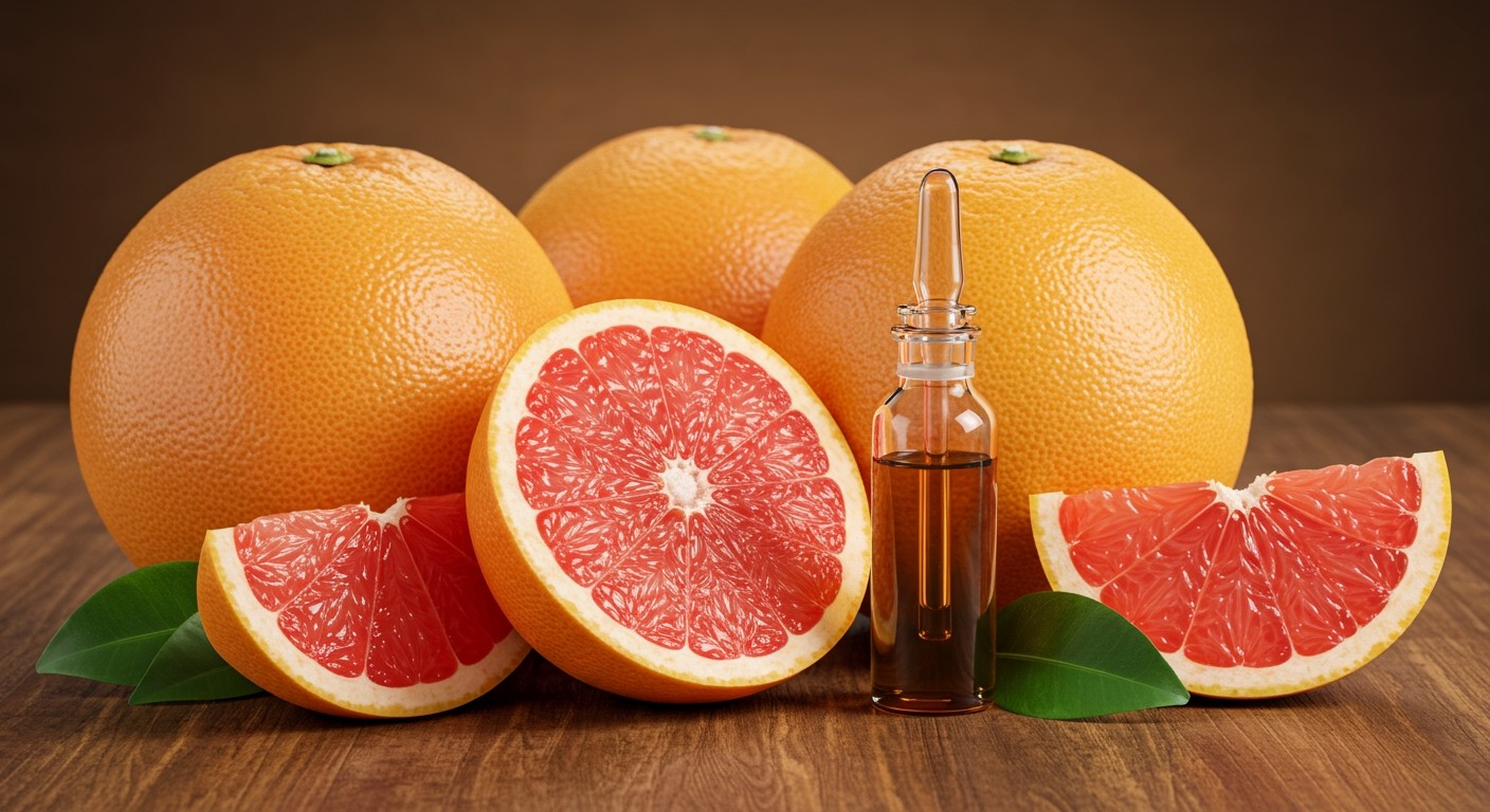 A grapefruit kivonat koncentráltabb hatóanyagokat tartalmaz.