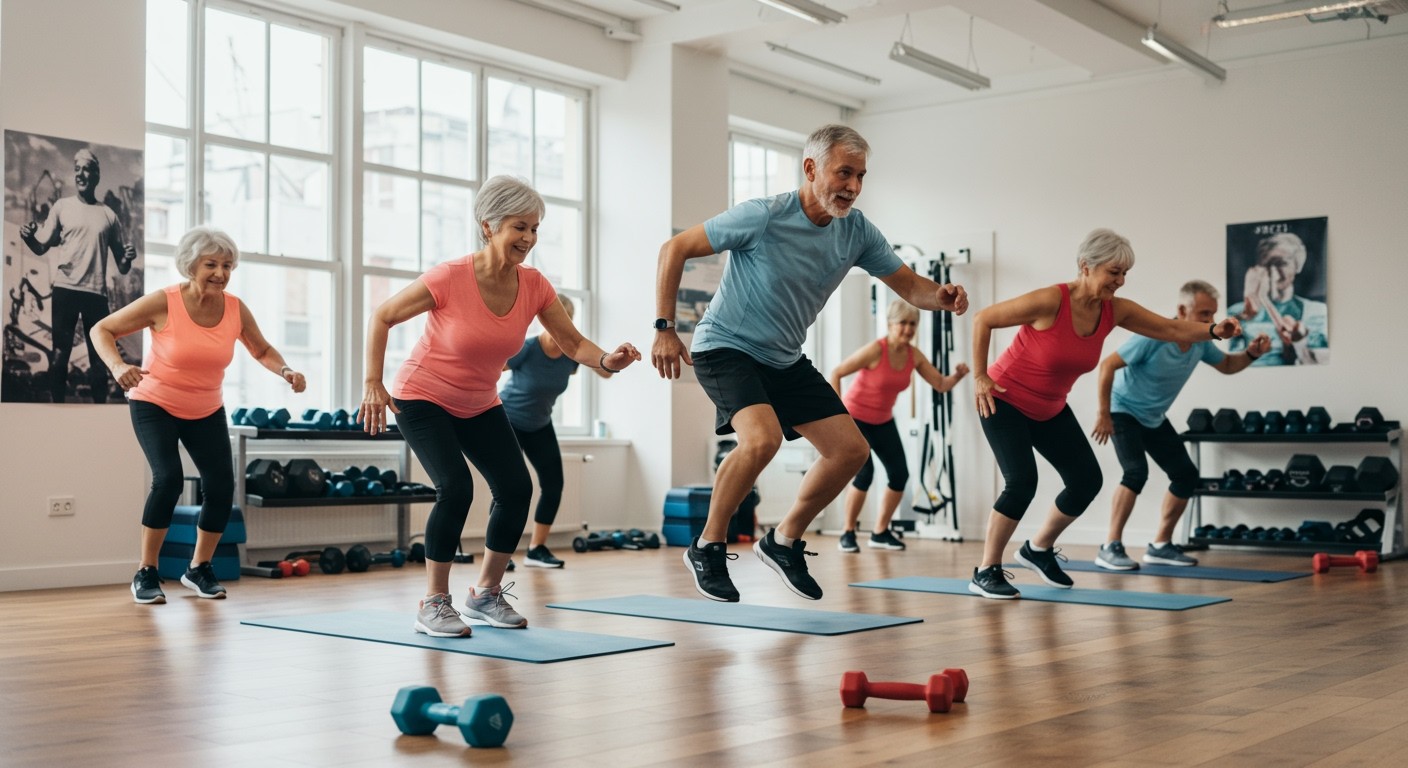 A HIIT edzés javítja az idősek állóképességét és egészségét.
