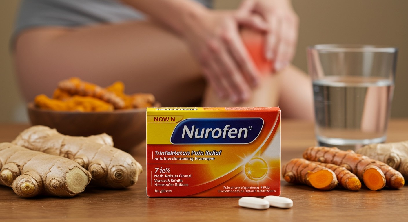 A Nurofen hatékonyan csökkenti az ízületi gyulladást.