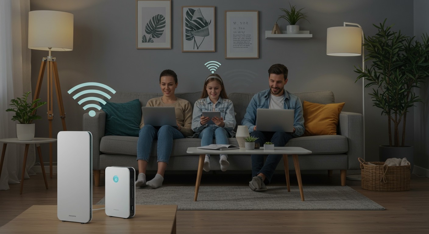 Otthonokban, irodákban és nagy területeken hasznos a WiFi erősítő.