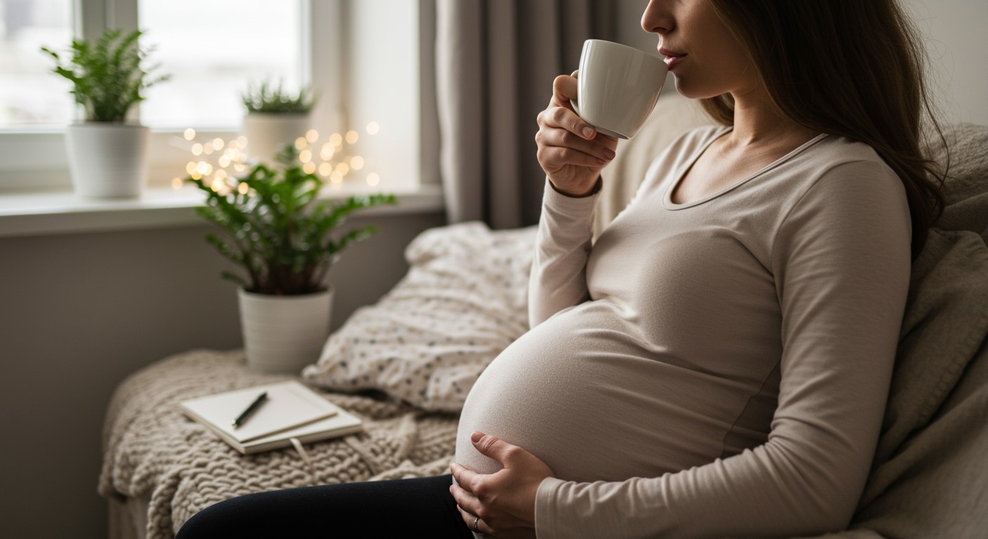 A terhes nőknek ajánlott a koffeinbevitel csökkentése.