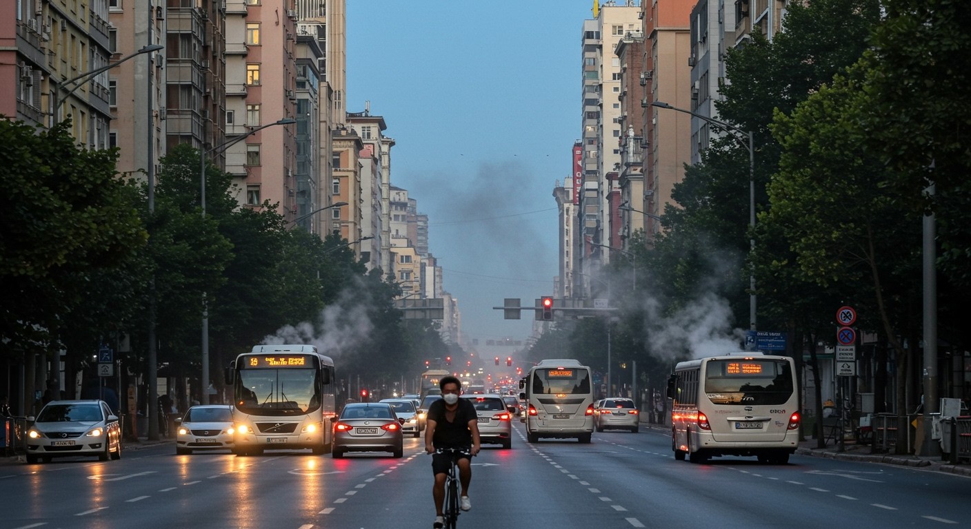A gépjárművek kibocsátása a legnagyobb nitrogén-dioxid forrás.