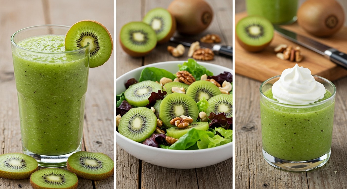 A kiwi gazdag C-vitaminban, frissítő ízélményt nyújt!