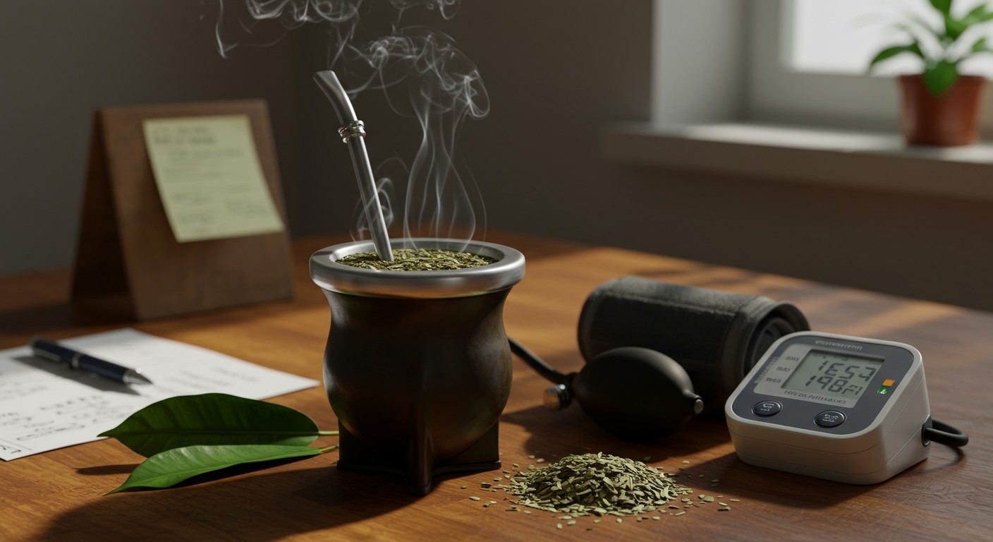 A mate tea fogyasztása csökkentheti a vérnyomást.