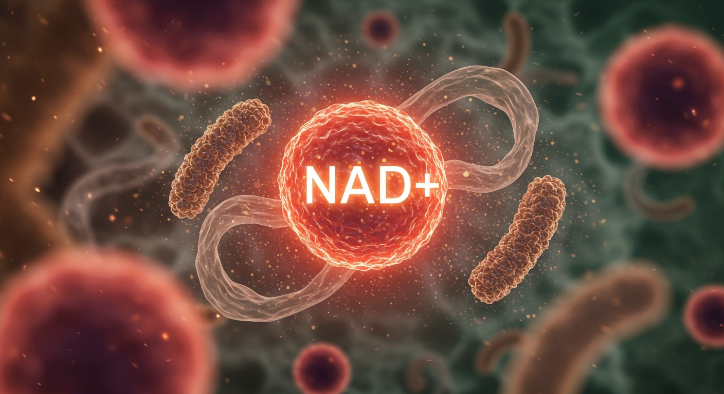 A NAD+ szint csökkenése összefügg az öregedéssel.