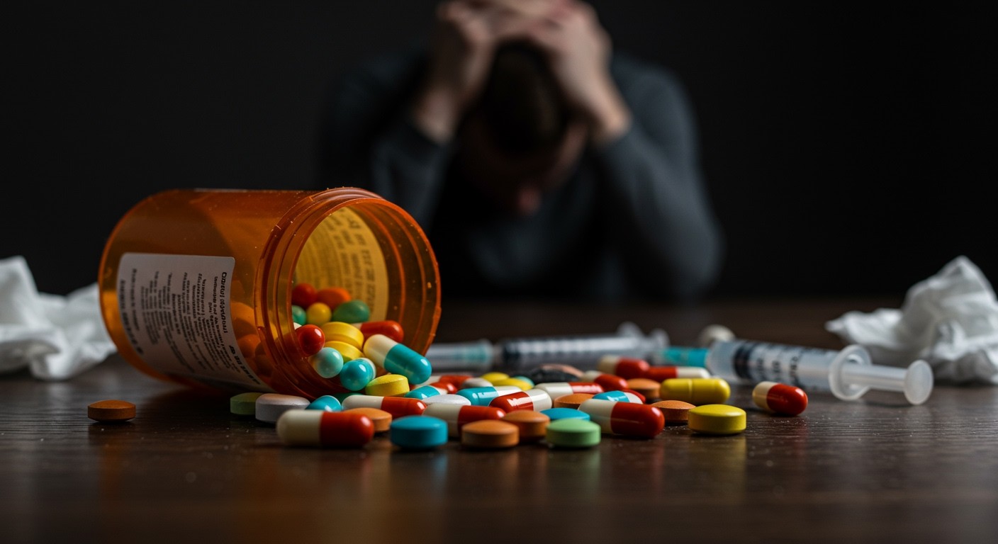 Az opioid válság miatt évente ezrek halnak meg.