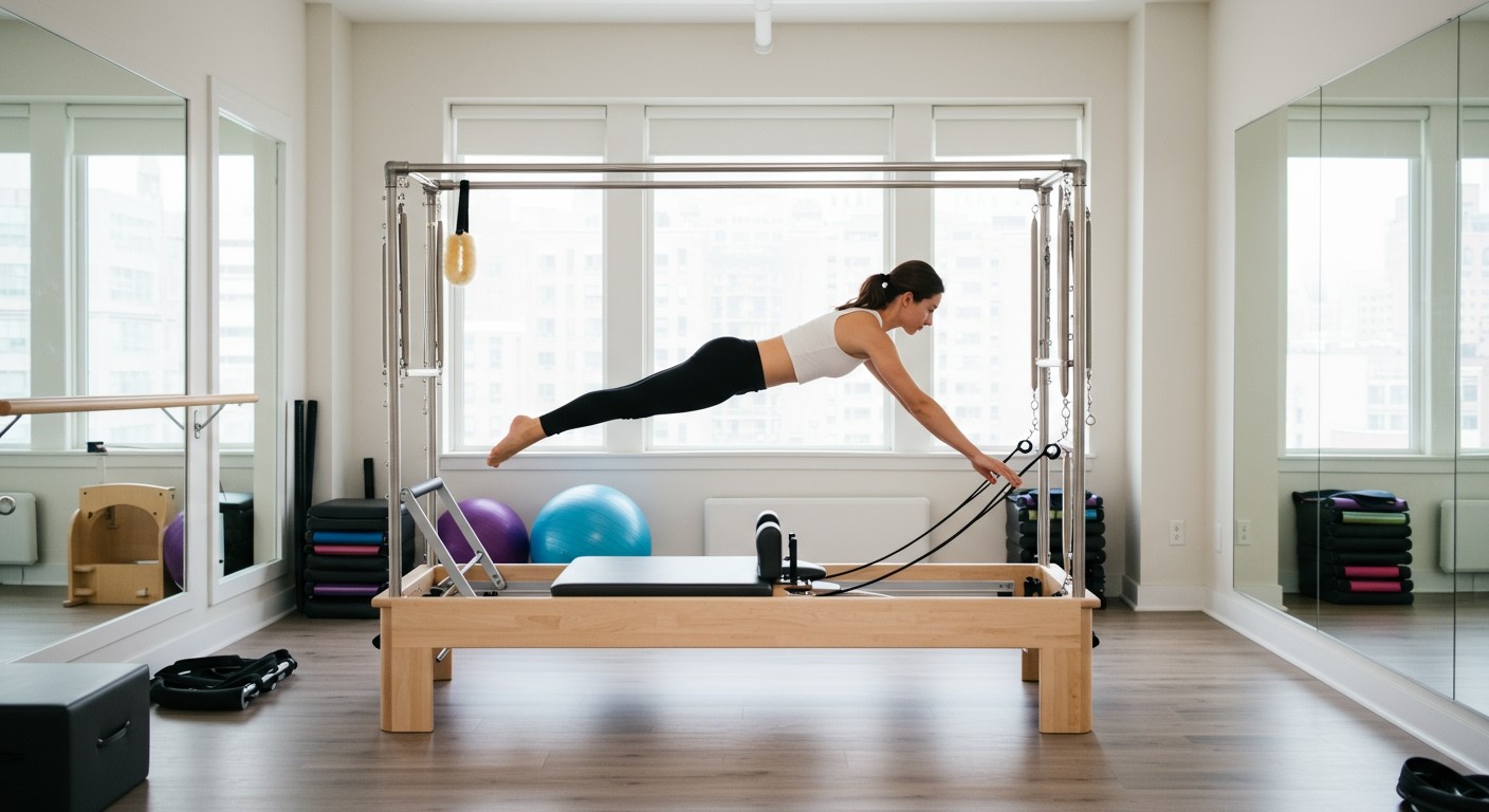 A haladó Pilates gyakorlatok növelik az erőnlétet és hajlékonyságot.