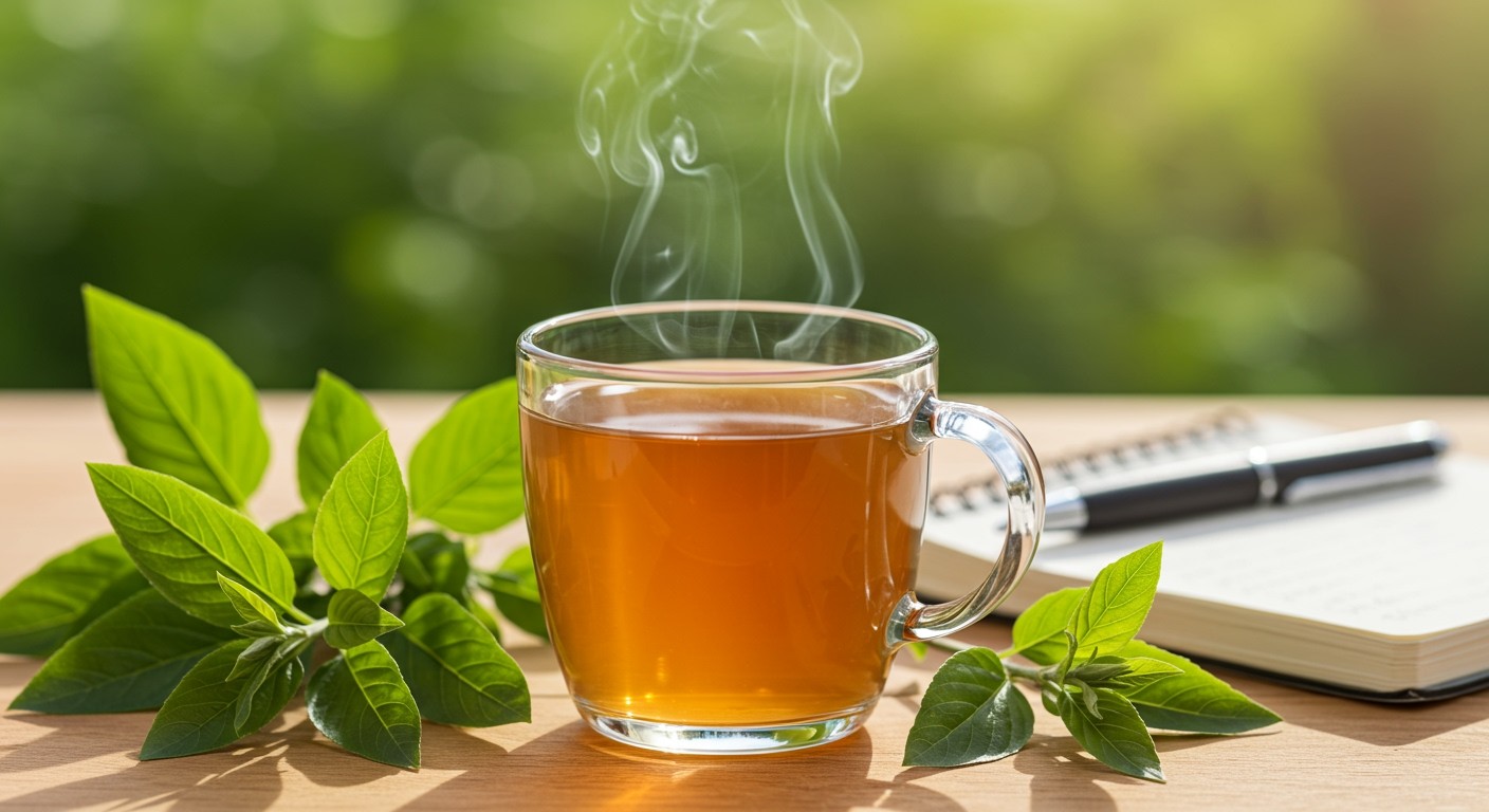 A réti legyezőfű tea gyulladáscsökkentő hatása ígéretes.