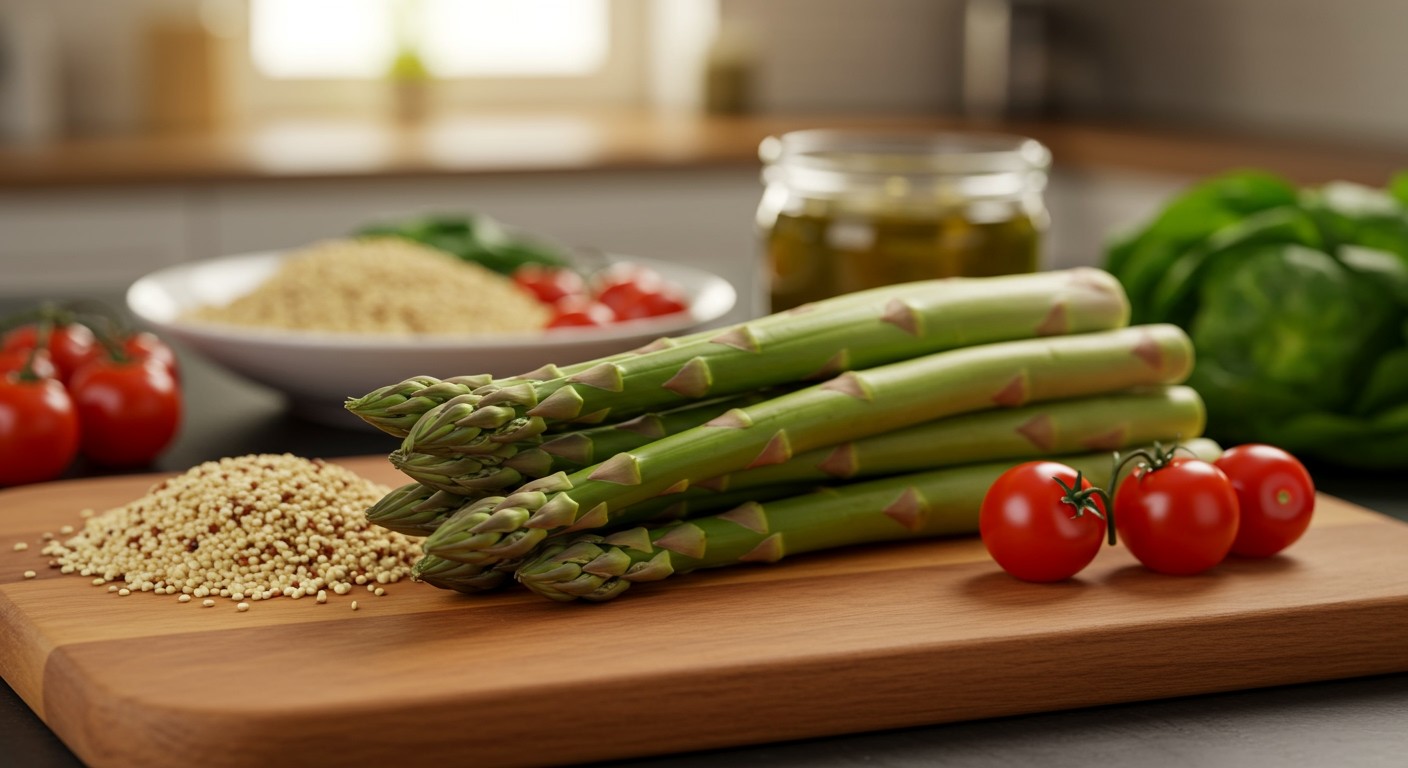 A spárga gazdag vitaminokban, támogatja a sportolók regenerációját.