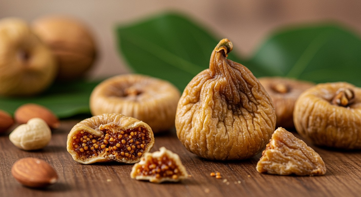 A szárított füge gazdag antioxidánsokban, fiatalítja a bőrt.
