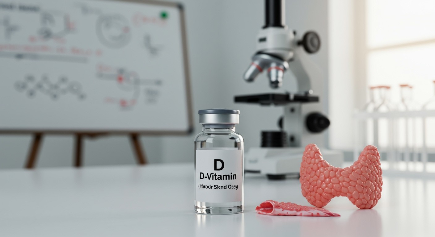 A D-vitamin hiány befolyásolhatja a pajzsmirigy működését.
