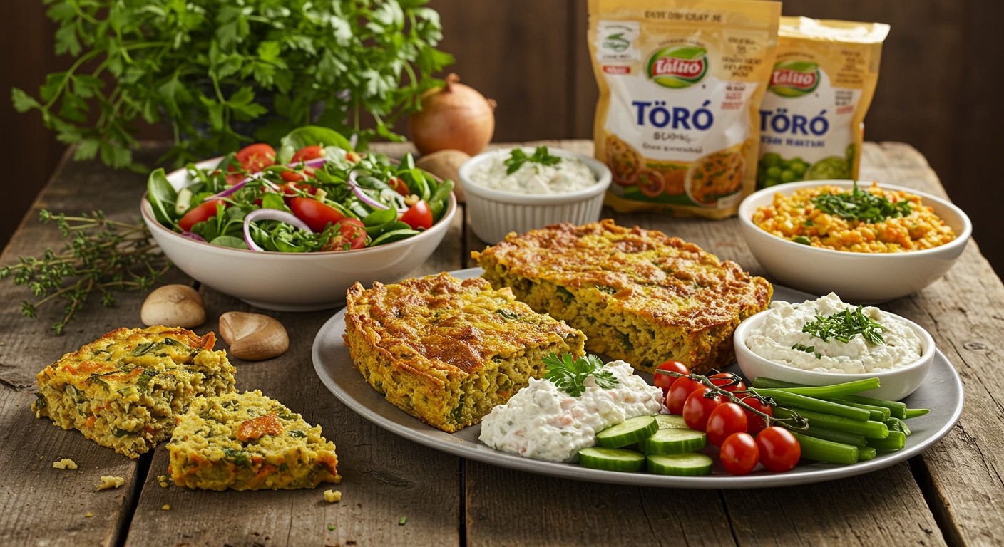 A túró gazdag fehérjében, ideális vegetáriánus és keto étrendhez.