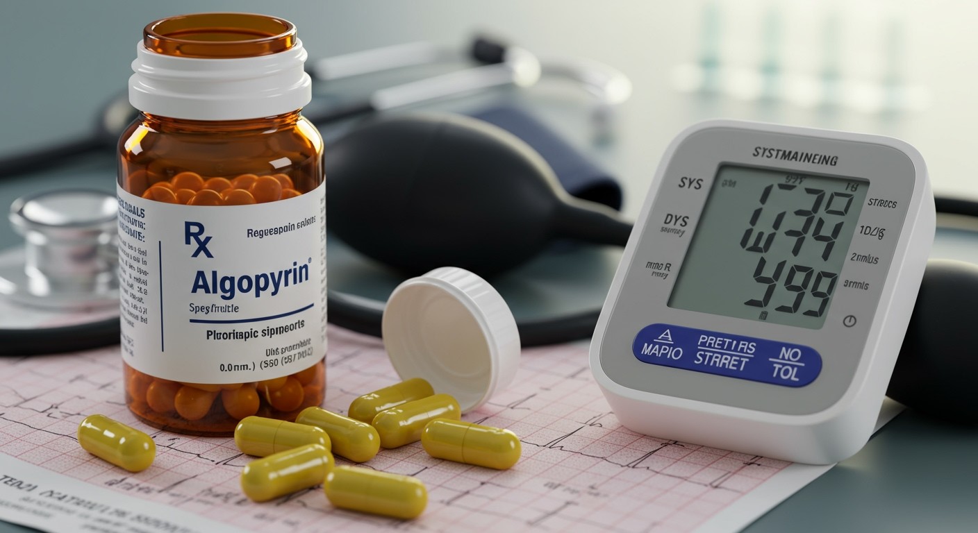 Az Algopyrin vesefunkcióra gyakorolt hatása vérnyomásváltozást idézhet elő.
