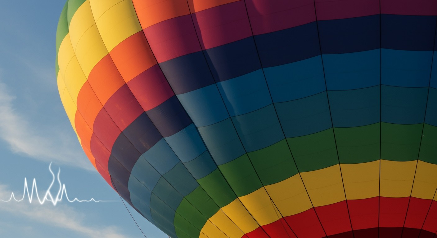 A ballon anyaga hőszigetelő képessége kulcsfontosságú a repüléshez.