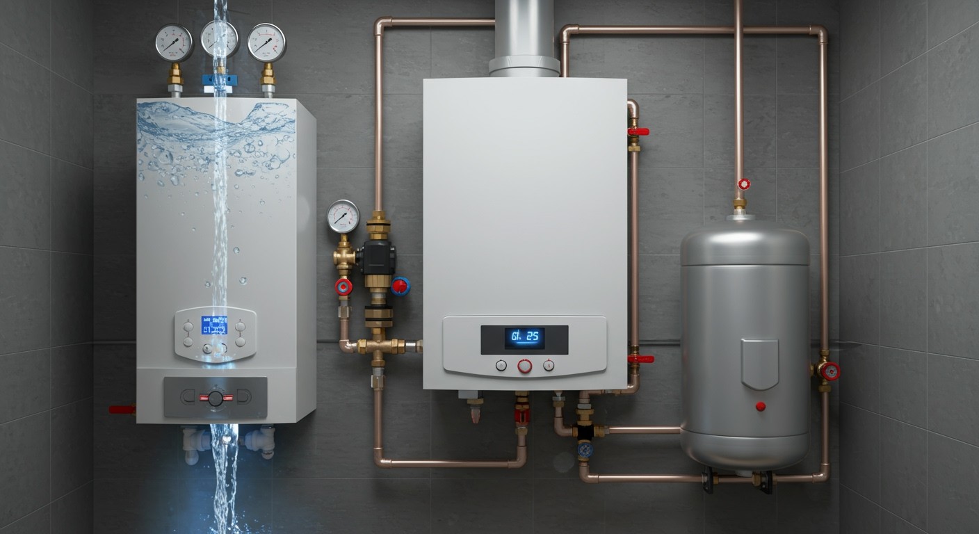 A bojler vízmelegítése elektromos áram segítségével történik.
