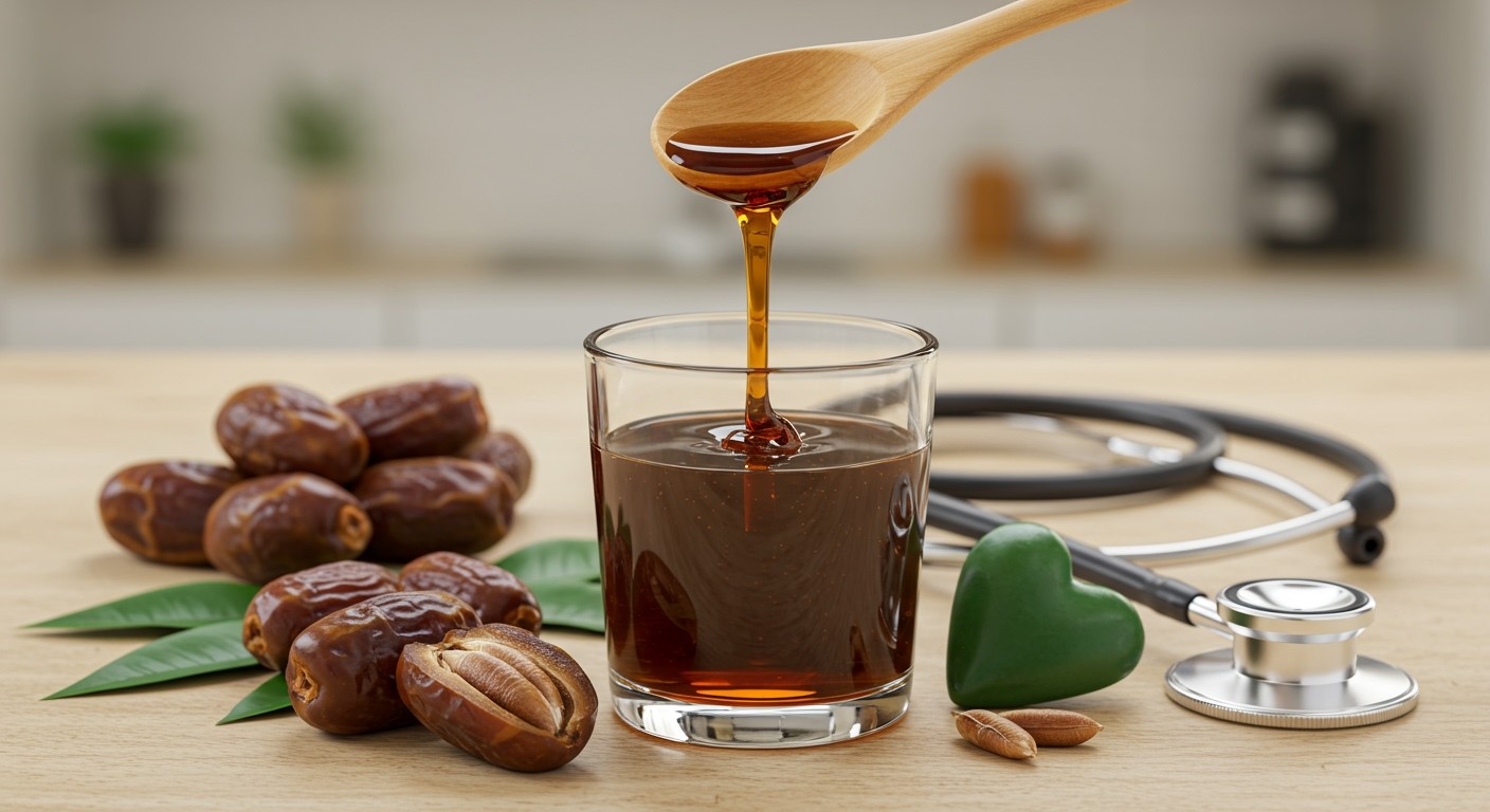 A datolyaszirup antioxidánsai segítik a szív védelmét.