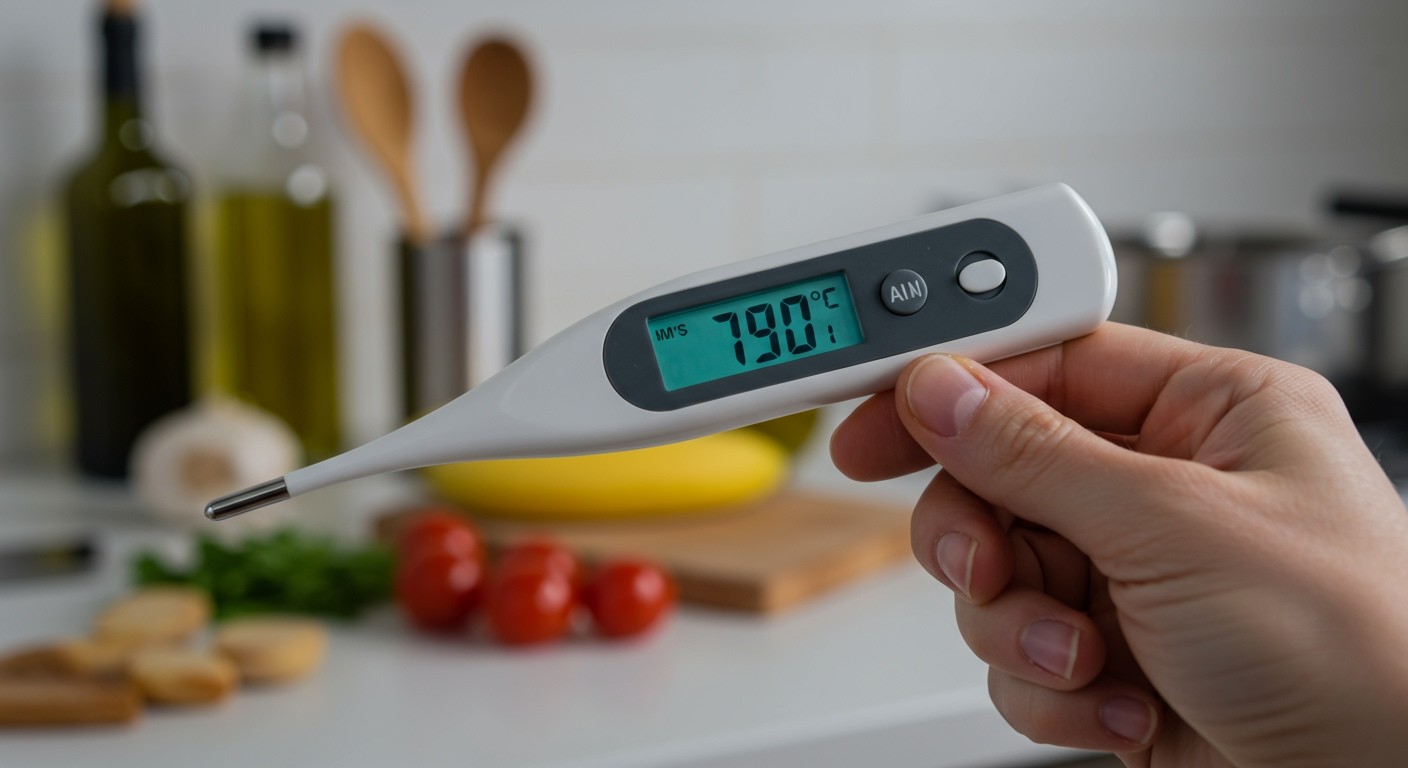 A digitális hőmérők gyors és pontos mérést biztosítanak.