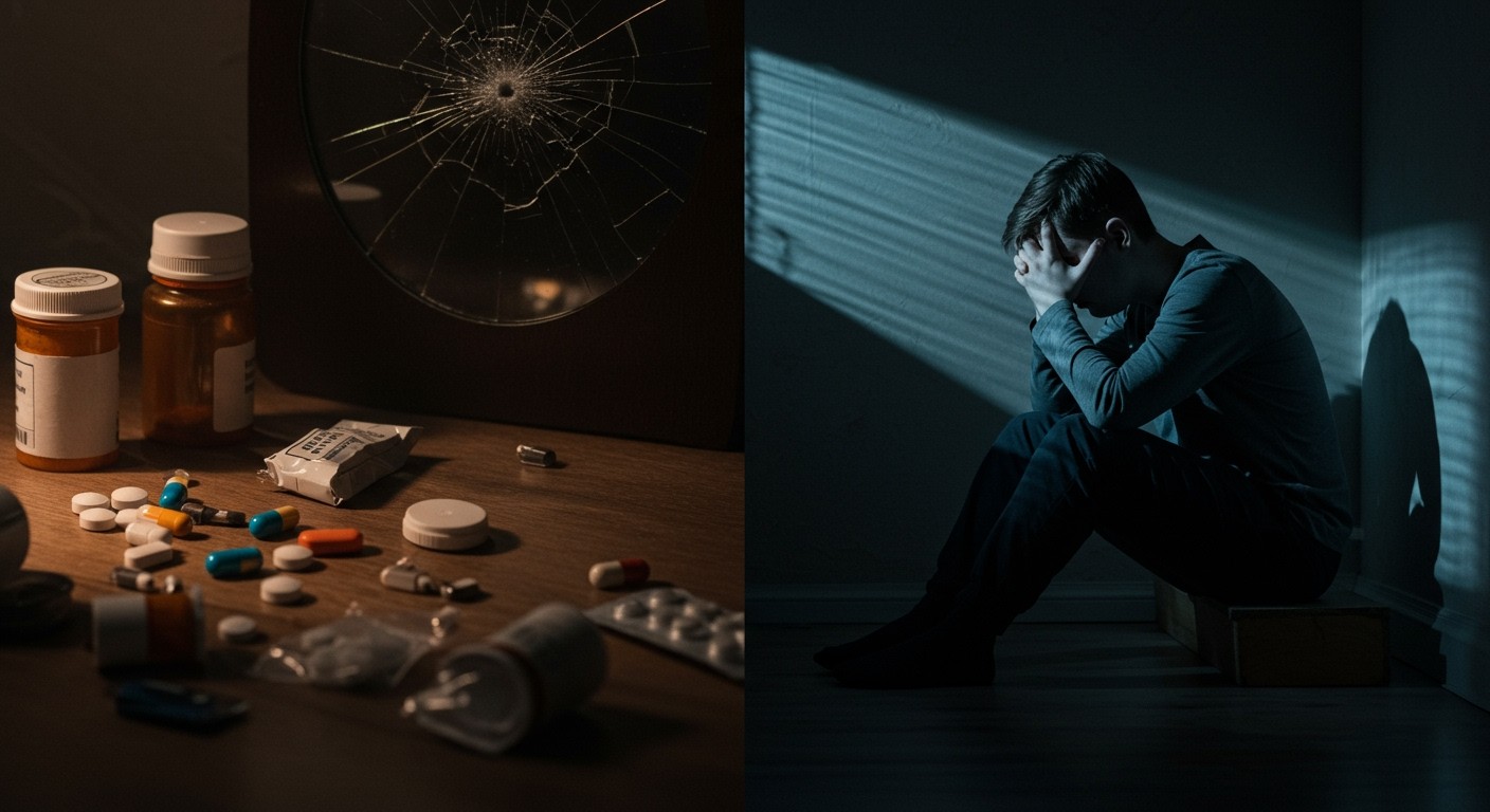 A drogok fokozhatják a depresszió és szorongás kialakulását.