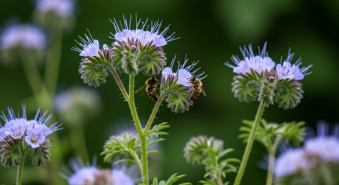 A facélia méz támogatja a fenntartható méhészetet és biodiverzitást.
