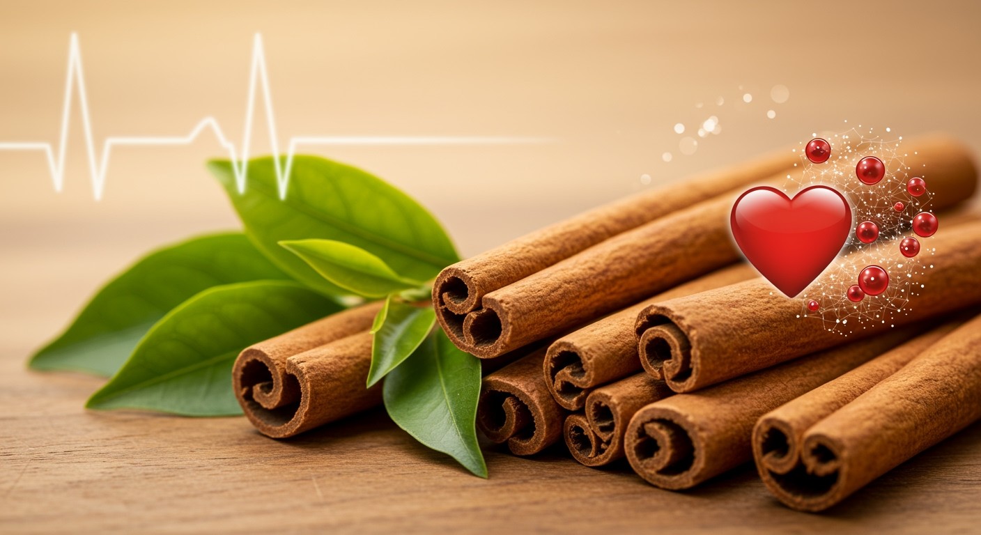 A fahéj erősíti a szív egészségét antioxidáns hatásával.