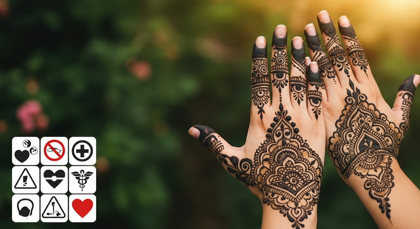 A fekete henna allergiás reakciókat okozhat, érdemes óvatosan használni.