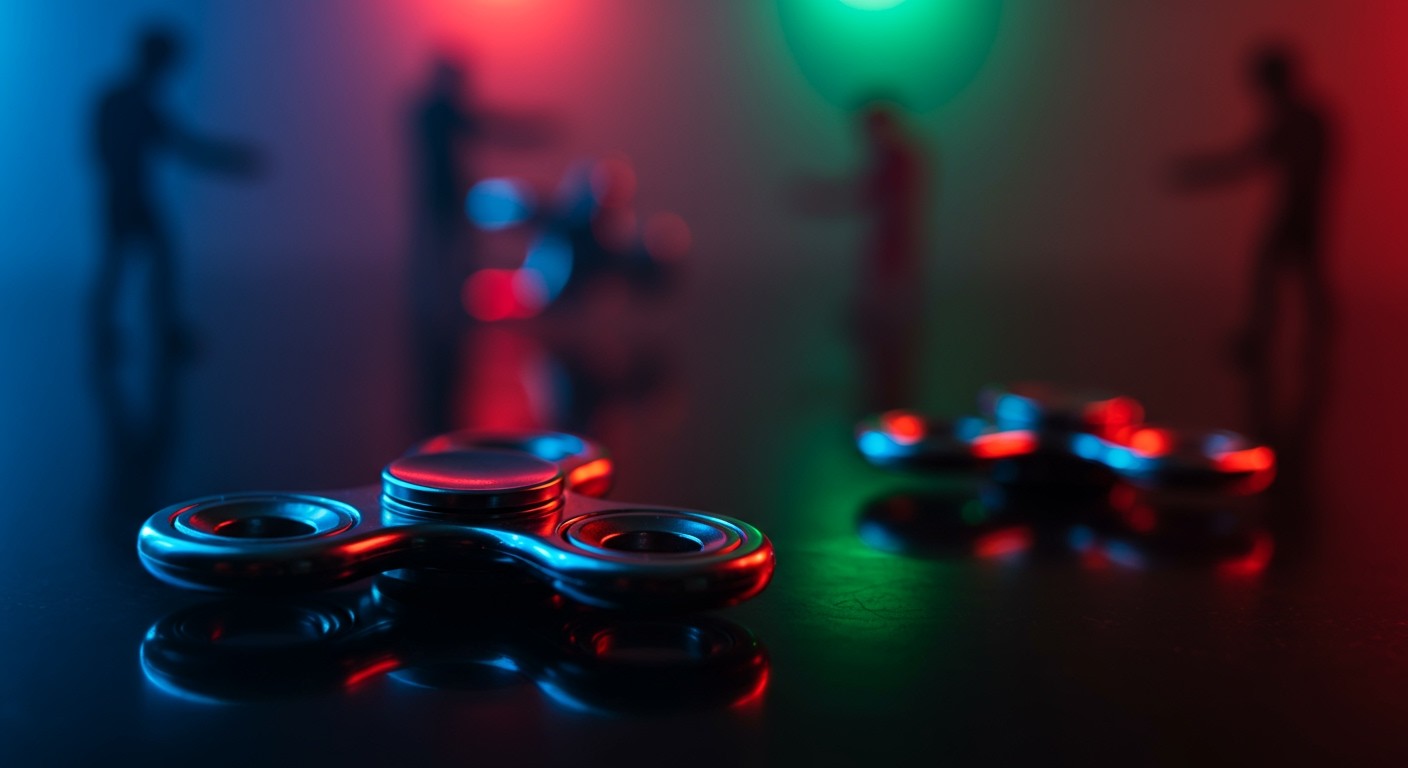 A fidget spinner népszerűsége folyamatosan csökken, új trendek érkeznek.