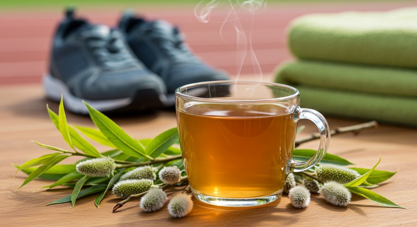 A fűzfakéreg tea segíthet az edzés utáni regenerálásban.