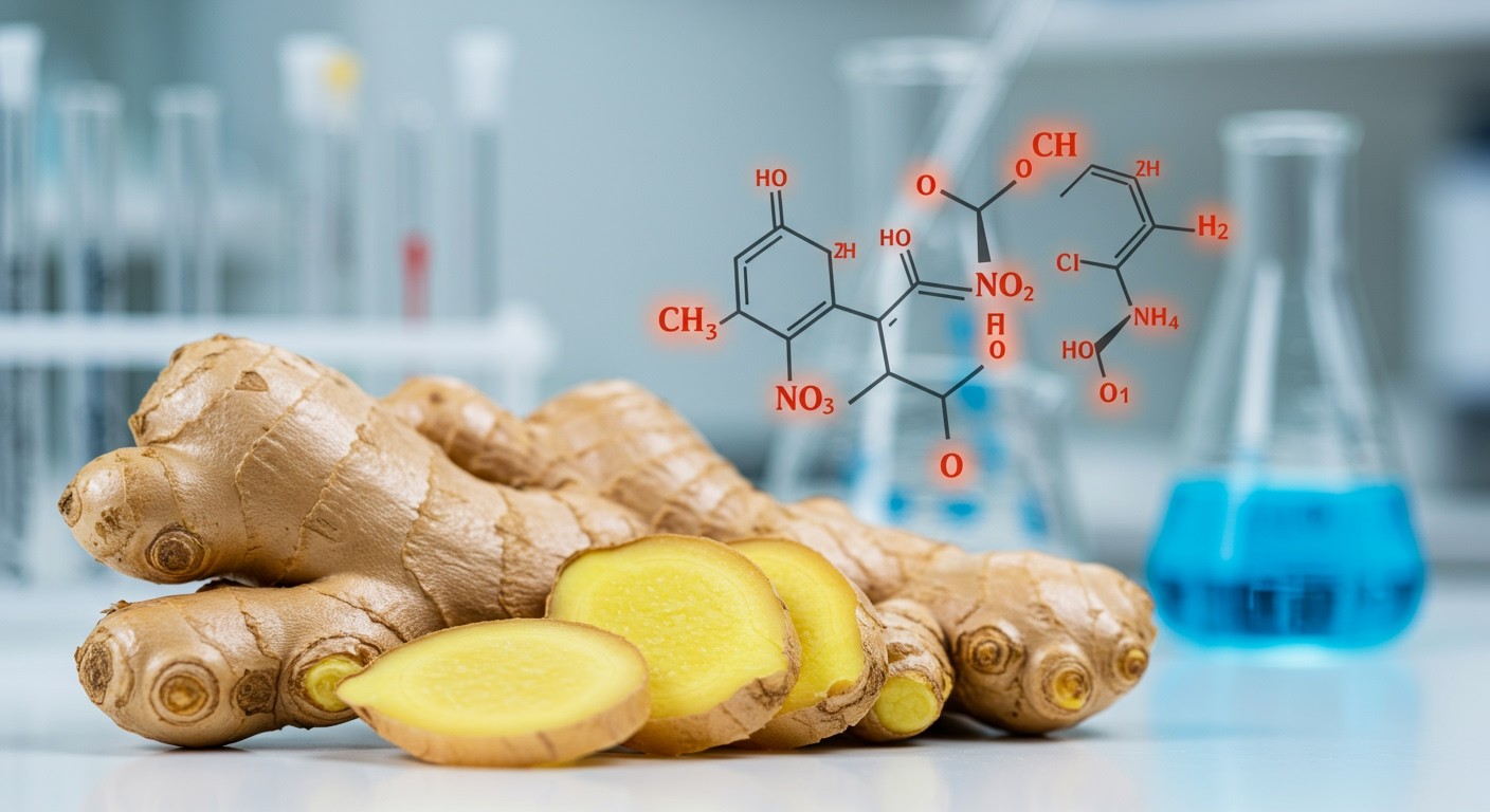 A gingerol gyulladáscsökkentő hatásai új terápiák alapját képezhetik.