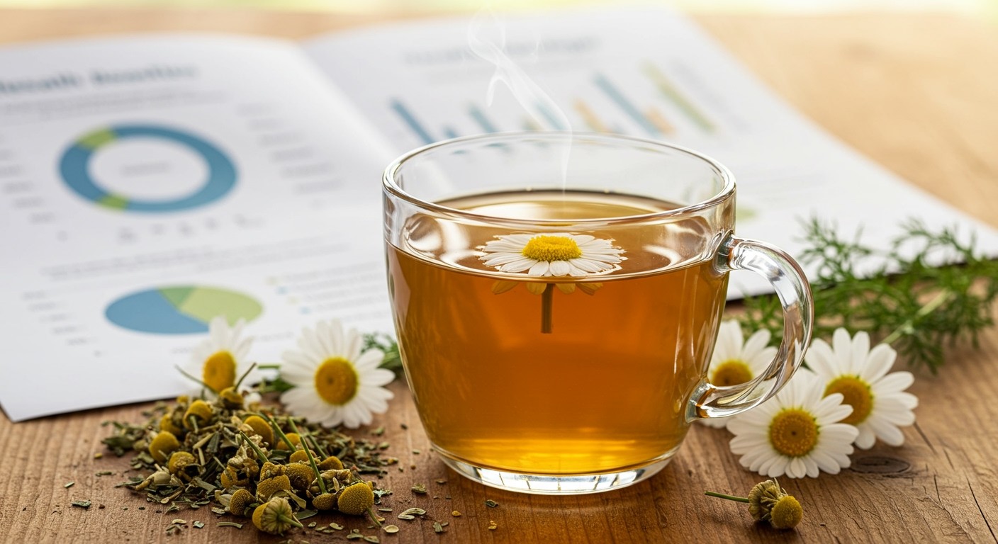 A kamilla tea gyulladáscsökkentő hatásait több tanulmány is igazolta.