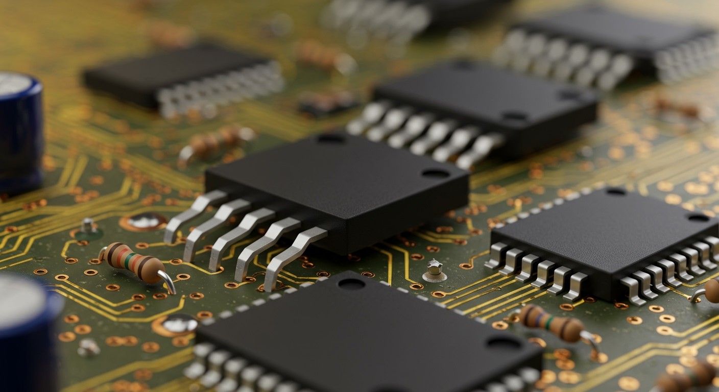 A tranzisztorok és MOSFET-ek alapvetőek a hatékony kapcsolásban.