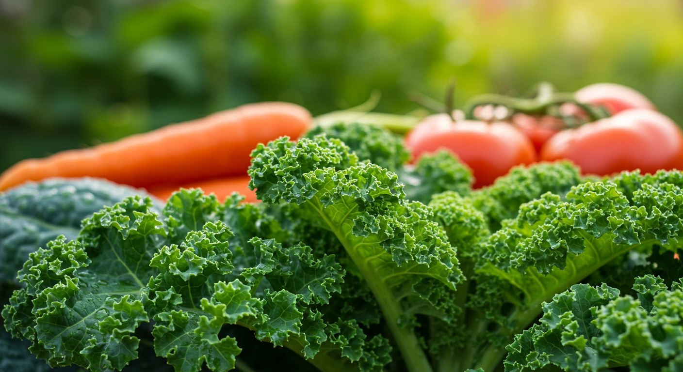 A kelkáposzta gazdag antioxidánsokban, támogatja a sejteket.