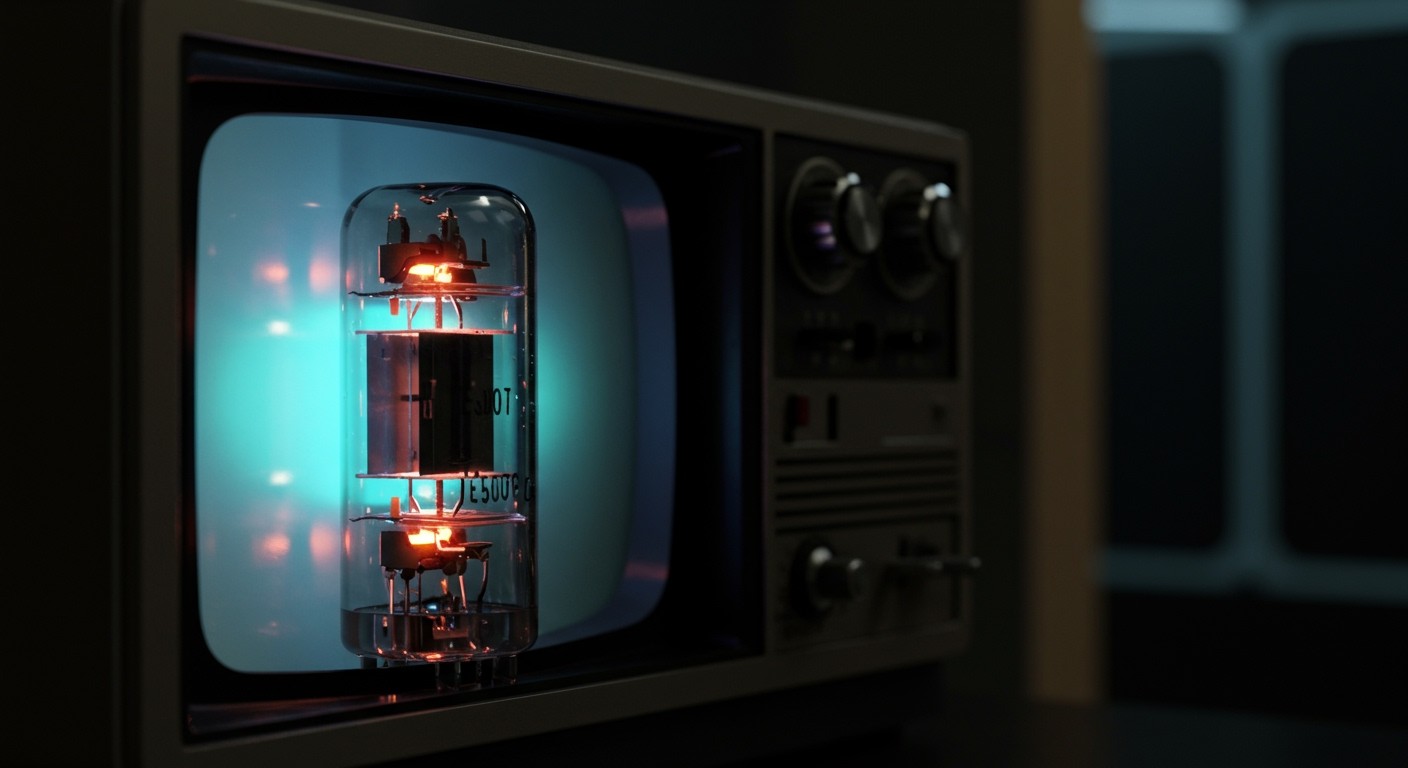 A katódsugárcső a televíziók képalkotásának ősi technológiája.