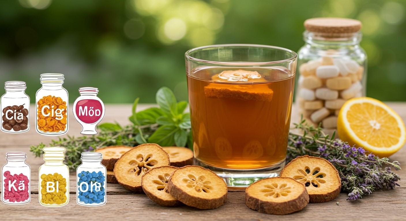 A királydinnye tea gazdag C-vitaminban és antioxidánsokban.