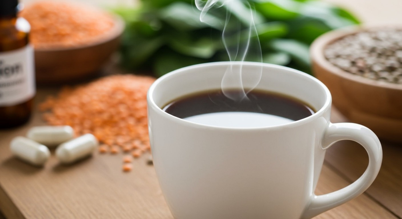 A koffeinmentes kávé csökkentheti a vasfelszívódást.