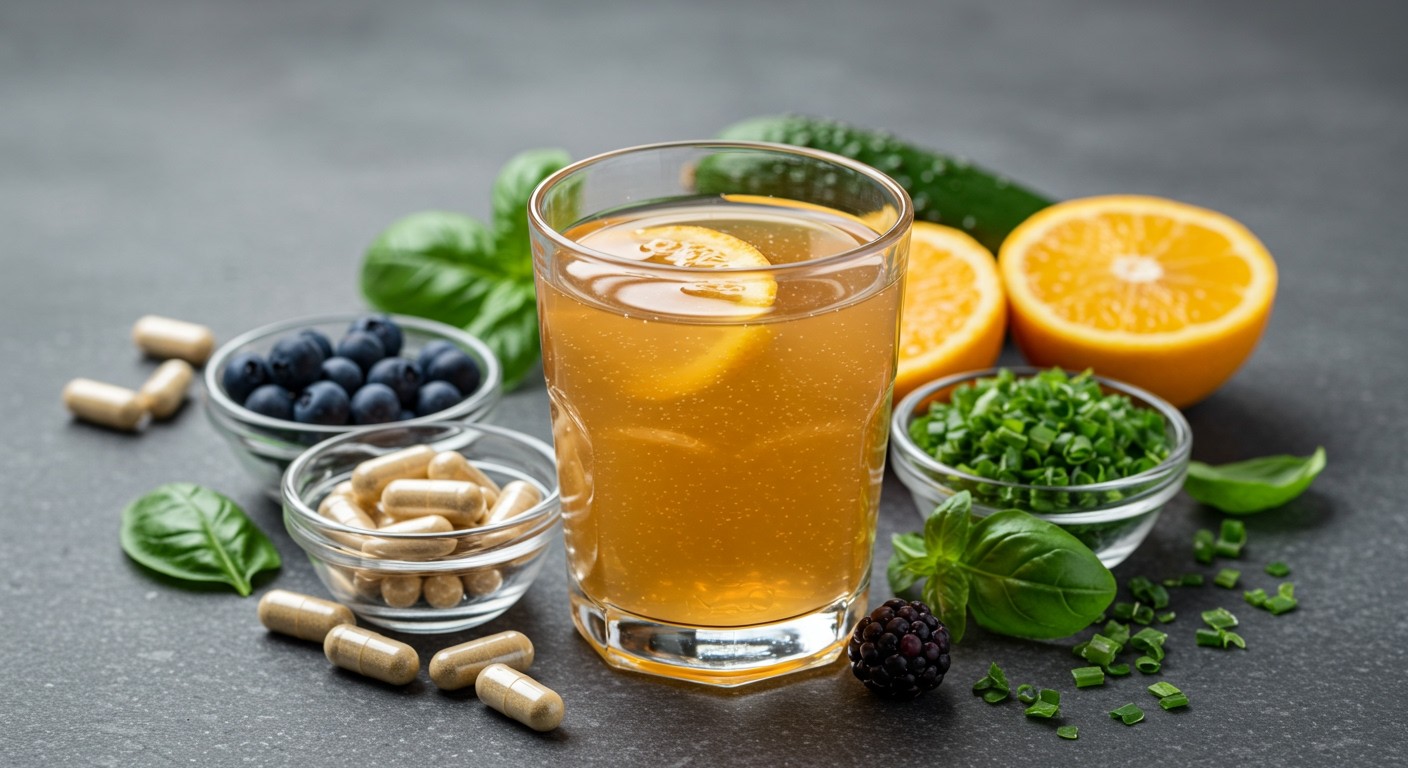 A kollagén italok gazdagok antioxidánsokban és vitaminokban.