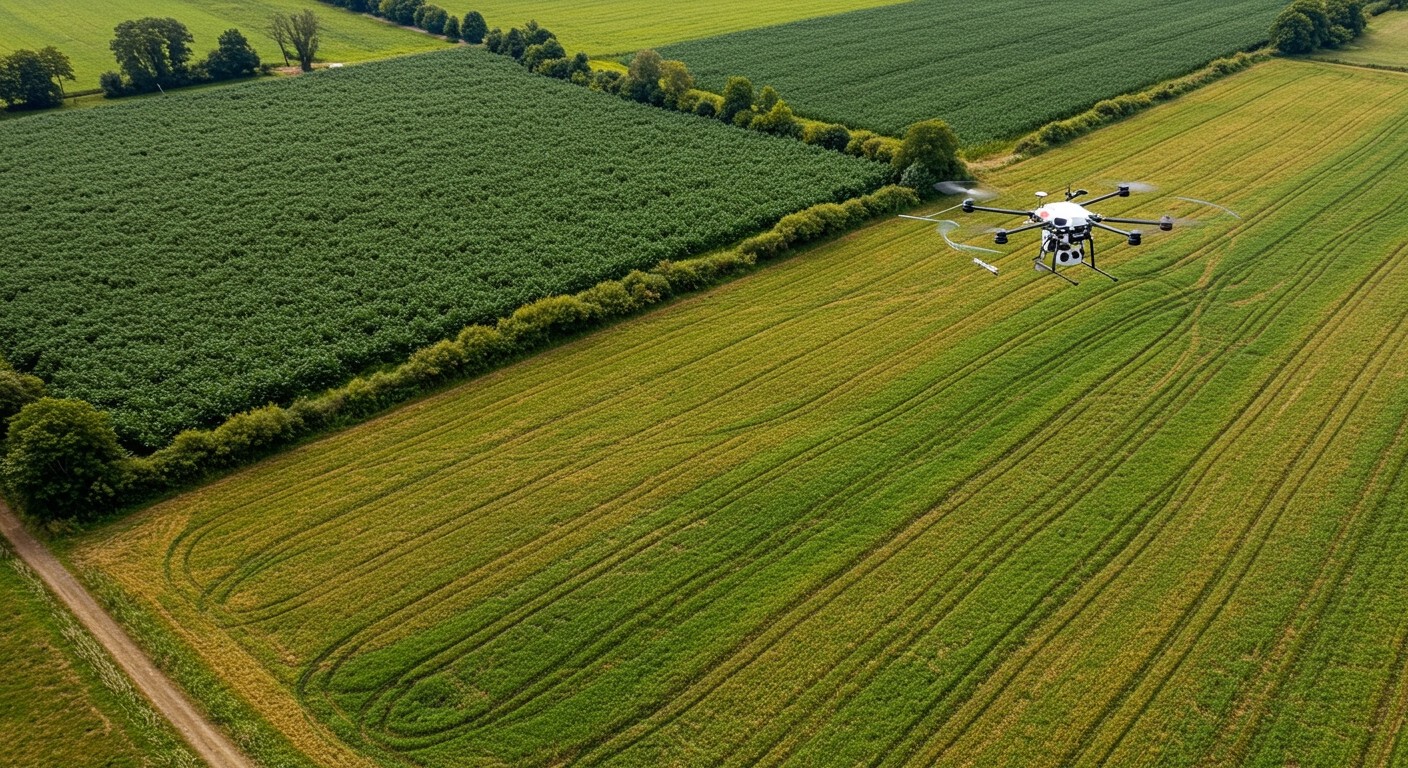 A LiDAR pontos adatokat ad a termésoptimalizáláshoz.