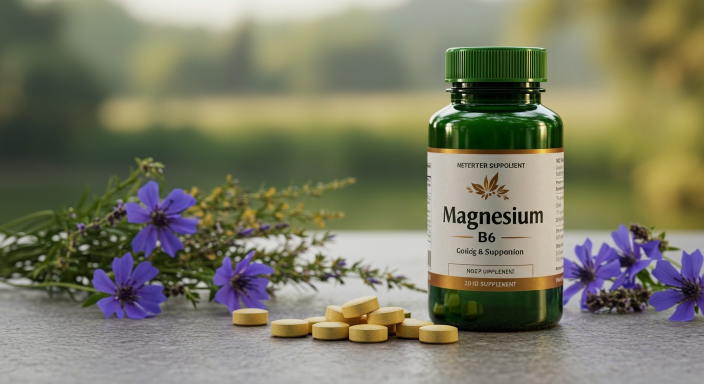 A magnézium és B6 vitamin csökkenti a szorongást.