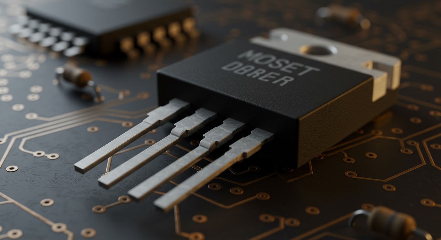 A kapuelektróda meghatározza a MOSFET hatékonyságát és sebességét.
