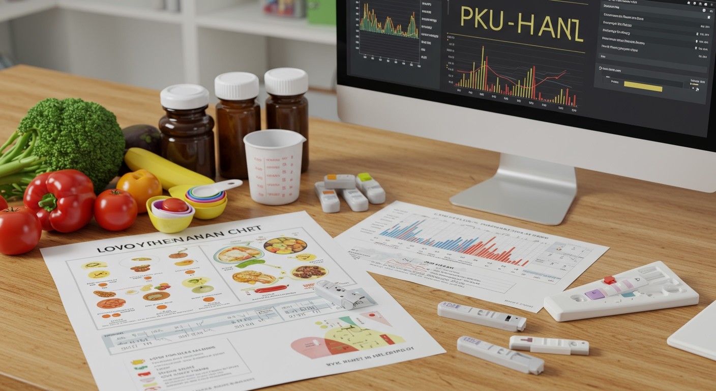 A PKU kezelése szigorú diétát igényel a fenilalaninra.