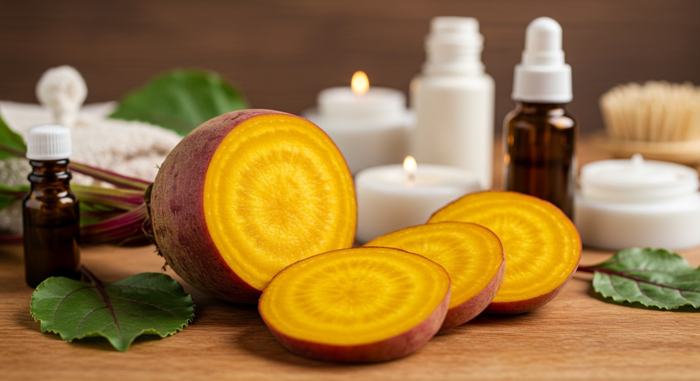 A sárga cékla antioxidánsai fiatalítják a bőrt.