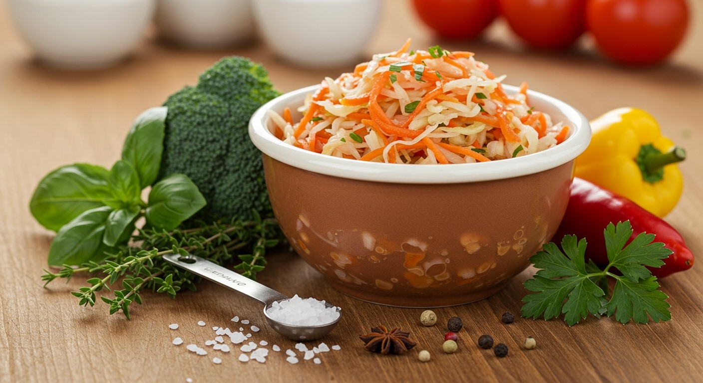 A savanyú káposzta gazdag C-vitaminban és probiotikumokban.