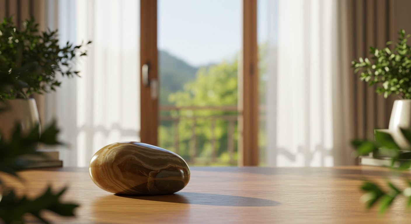 A szardonix kő erősíti az önbizalmat és csökkenti a stresszt.