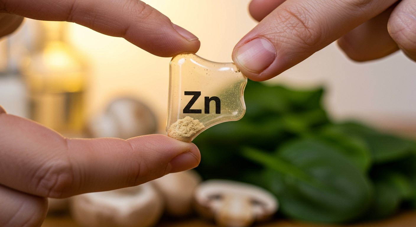 A szerves cink javítja az immunrendszer működését.