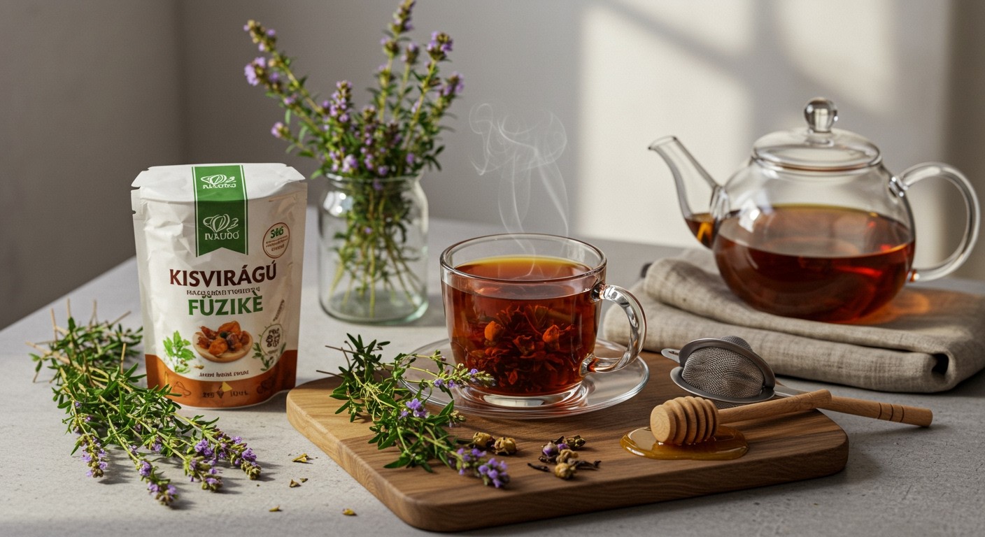 A tea ízét fokozza a friss citrom levének hozzáadása.