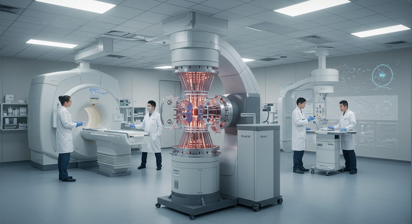 Sugárterápiában a Van de Graaff generátor precíz sugárkezelést biztosít.