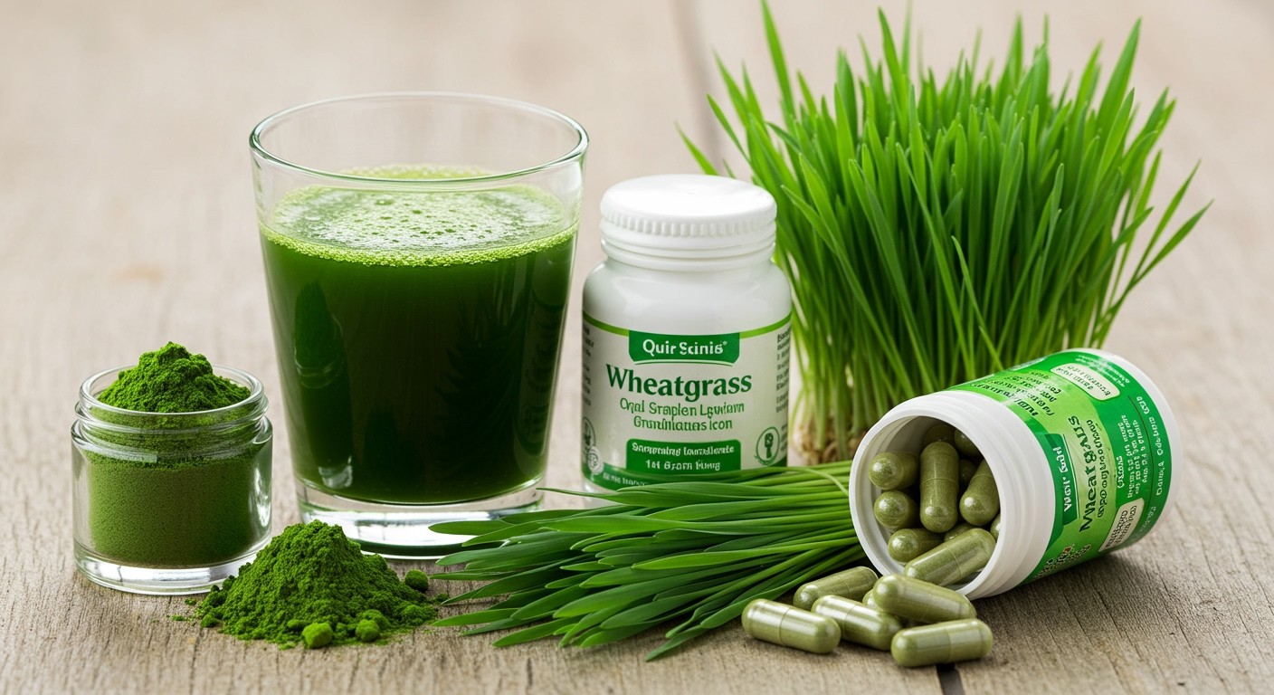 A búzafűlé frissítő és vitaminokban gazdag élmény.