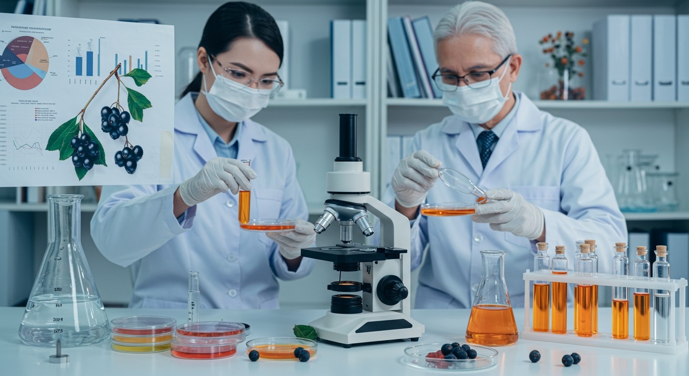 Az arónia klinikai vizsgálatai ígéretesek az immunerősítés terén.